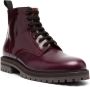 Common Projects Legerlaarzen met print Rood - Thumbnail 2