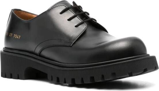 Common Projects Oxford leren veterschoenen Zwart