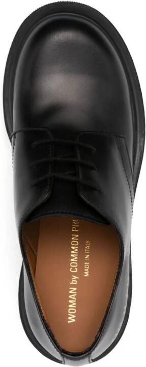 Common Projects Oxford leren veterschoenen Zwart