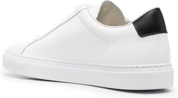 Common Projects Retro leren sneakers Wit