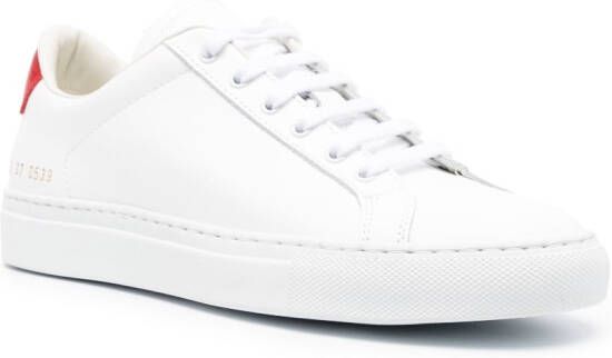 Common Projects Retro low-top sneakers Wit