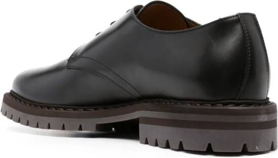 Common Projects Leren derby schoenen Zwart