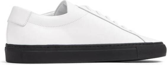 Common Projects Sneakers met contrasterende zool Wit