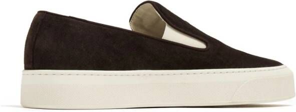 Common Projects Suède sneakers Bruin