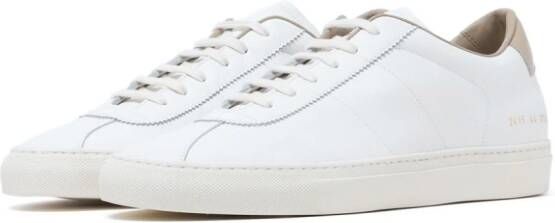 Common Projects Tennis 70 leren sneakers Wit