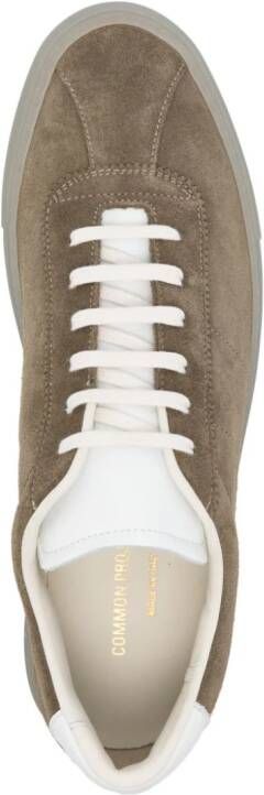 Common Projects Tennis 70 suède sneakers Bruin