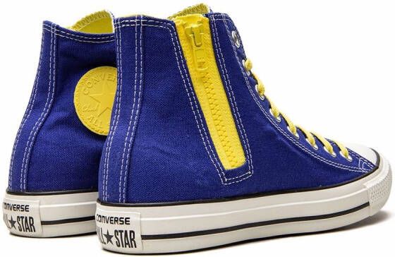 Converse All Star sneakers met rits Blauw