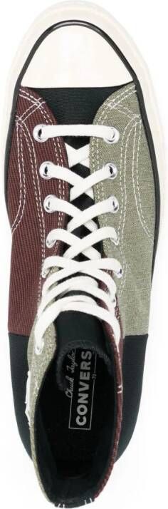 Converse Chuck 70 Crafted Patchwork sneakers Groen