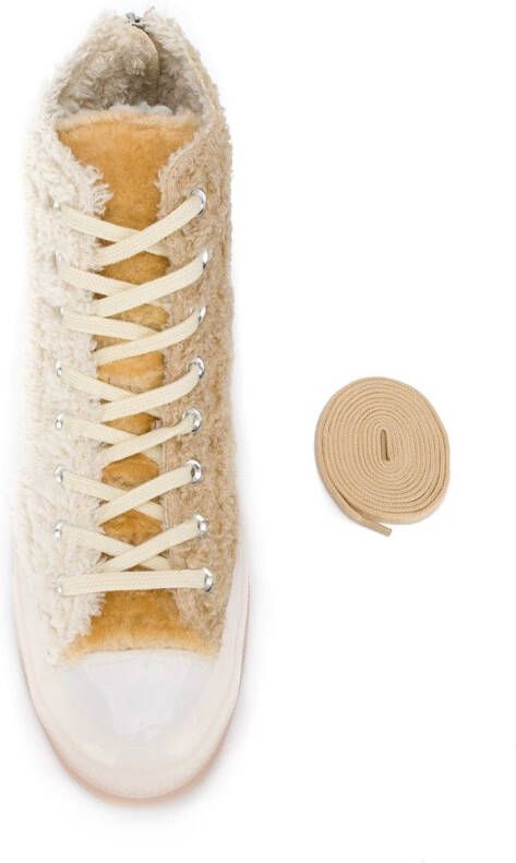 Converse Chuck 70 fleece sneakers Beige