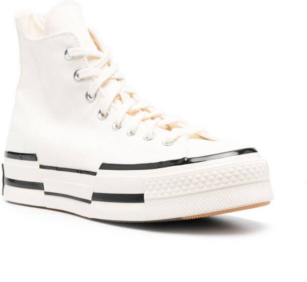 Converse Chuck 70 Plus Egret high-top sneakers Wit
