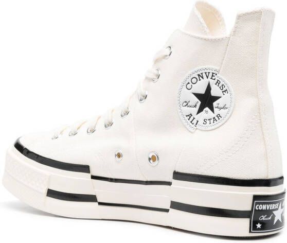 Converse Chuck 70 Plus Egret high-top sneakers Wit