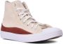 Converse Chuck Taylor All Star Craft Mix high-top sneakers Beige - Thumbnail 2