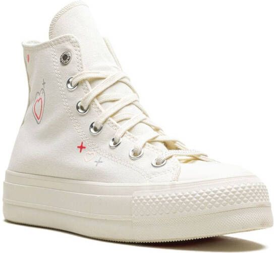 Converse Chuck Taylor All Star Lift high "Y2K Heart"sneakers Wit