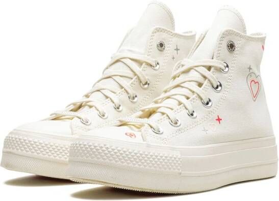 Converse Chuck Taylor All Star Lift high "Y2K Heart"sneakers Wit