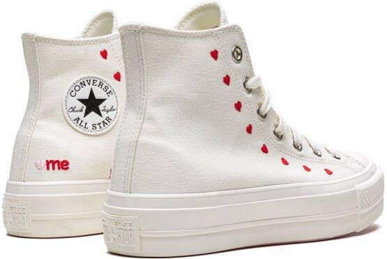 Converse "Chuck Taylor Hi All-Star Lift sneakers" Wit