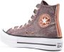Converse Chuck Taylor sneakers met plateauzool Roze - Thumbnail 2