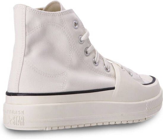 Converse CTAS Construct high-top sneakers Wit