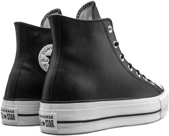 Converse CTAS LIFT CLEAN high-top sneakers Zwart