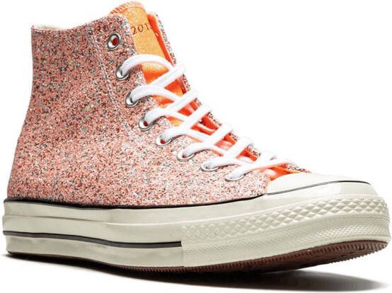 Converse JW Glitter Chuck 70 sneakers Oranje