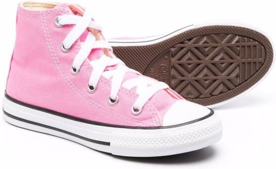 Converse Kids All-Star high-top sneakers Roze