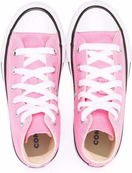 Converse Kids All-Star high-top sneakers Roze