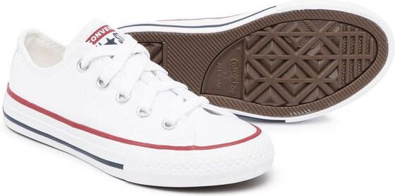 Converse Kids All Star low-top sneakers Wit