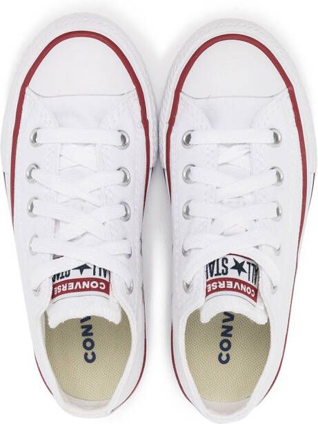 Converse Kids All Star low-top sneakers Wit