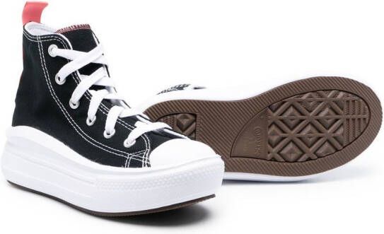 Converse Kids Sneakers met plateauzool Zwart