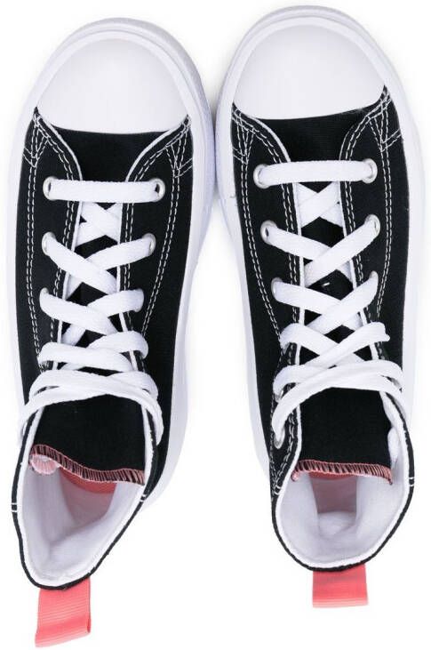 Converse Kids Sneakers met plateauzool Zwart