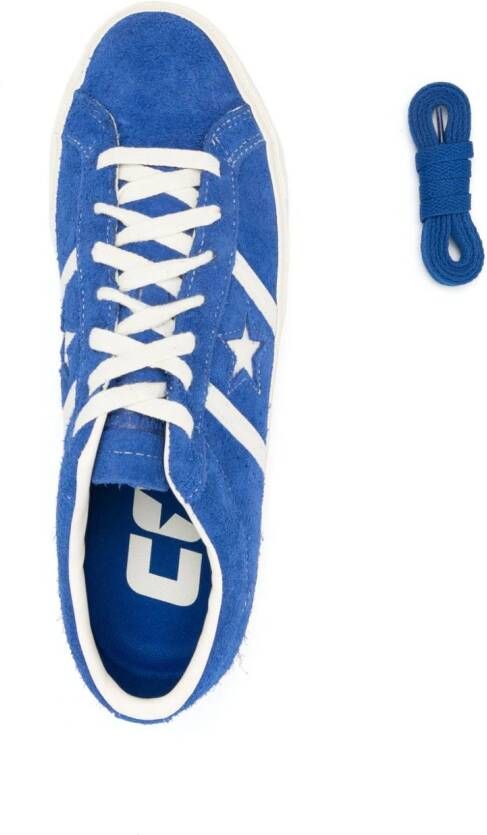 Converse One Star Academy Pro suède sneakers Blauw