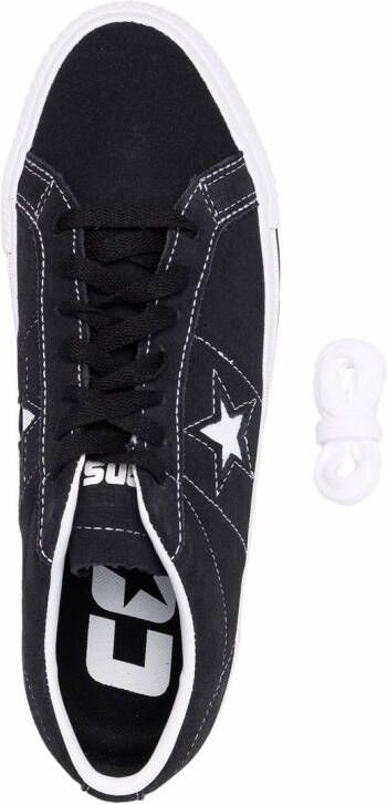 Converse One Star Pro low-top sneakers Zwart