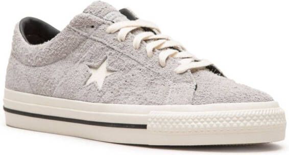 Converse One Star suède sneakers Grijs