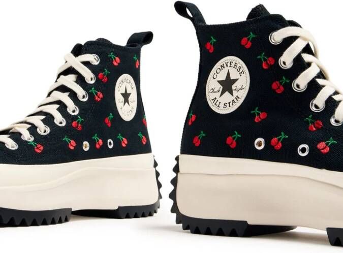 Converse Run Star Hike Cherries sneakers Zwart