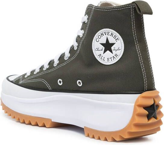 Converse Run Star Hike high-top sneakers Groen