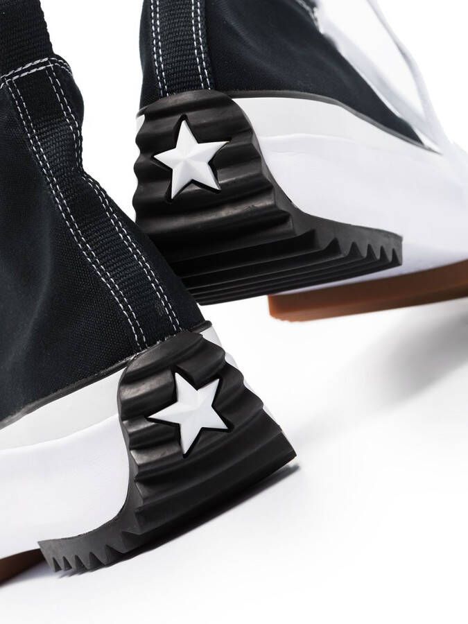 Converse Run Star Hike high-top sneakers Zwart
