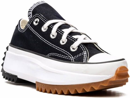 Converse Run Star Hike OX "Black Gum" sneakers Zwart