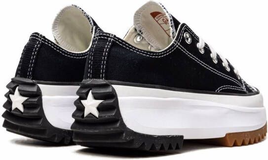 Converse Run Star Hike OX "Black Gum" sneakers Zwart