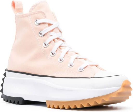 Converse Run Star Hike sneakers met plateauzool Oranje