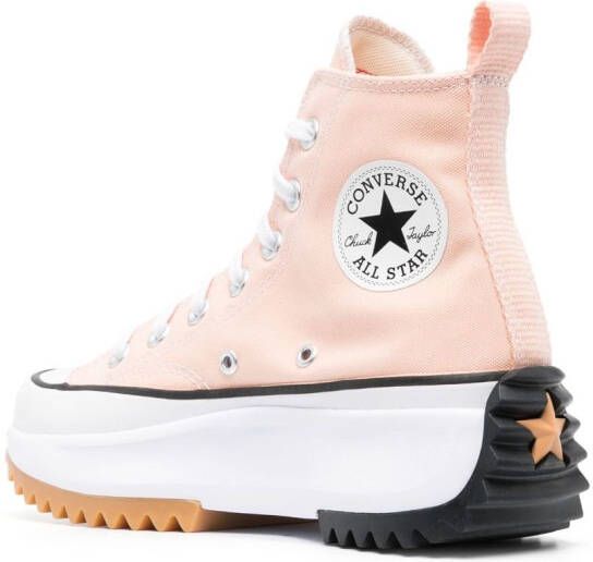 Converse Run Star Hike sneakers met plateauzool Oranje