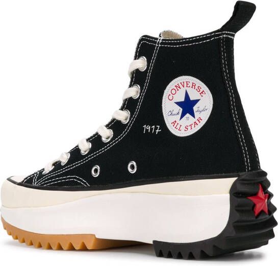 Converse Run Star wandelsneakers Zwart