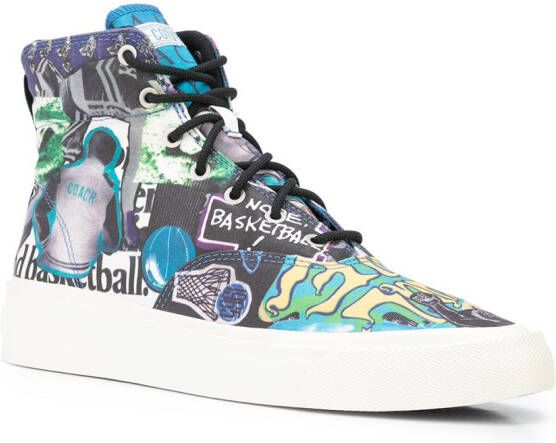 Converse Skid Grip high-top sneakers Veelkleurig