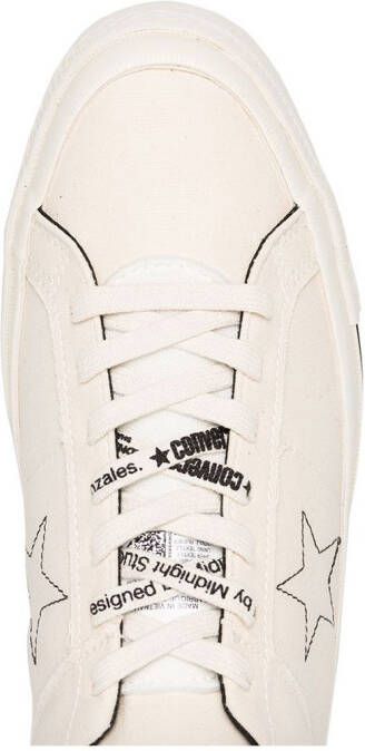 Converse white One Star x Midnight Studio Sneakers Beige