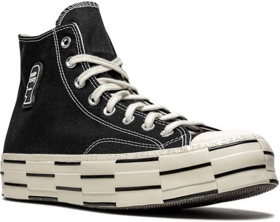 Converse x Brain Dead Chuck high-top sneakers Zwart