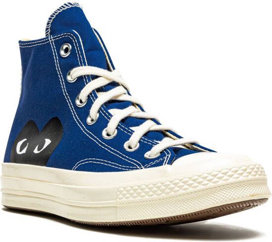 Converse x CDG Chuck 70 High sneakers Blauw