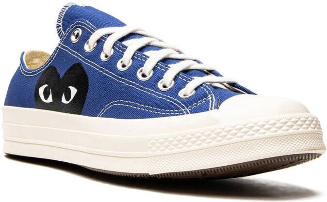 Converse x Comme Des Garçon Chuck 70 OX "CDG Play" sneakers Blauw