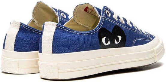 Converse x Comme Des Garçon Chuck 70 OX "CDG Play" sneakers Blauw