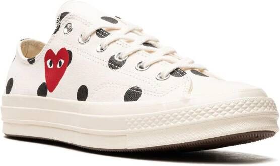 Converse x Comme Des Garçons Chuck 70 sneakers Wit