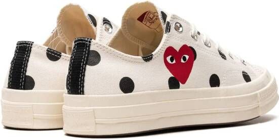 Converse x Comme Des Garçons Chuck 70 sneakers Wit