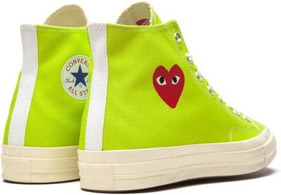 Converse x Comme des Garçons Play Chuck 70 Hi AC sneakers Groen