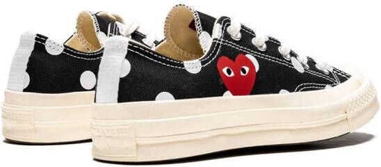 Converse x Comme des Garçons Play Chuck 70 low-top sneakers Zwart